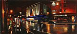 Street of Dreams Paintings - Odeon and Oxford Street 2004 by Liam Spencer by Unknown Artist